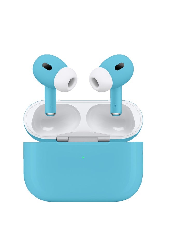 Craft Merlin Craft Customized Apple AirPods Pro 3 Bluetooth Earbuds – Tiffany Blue - Image 2