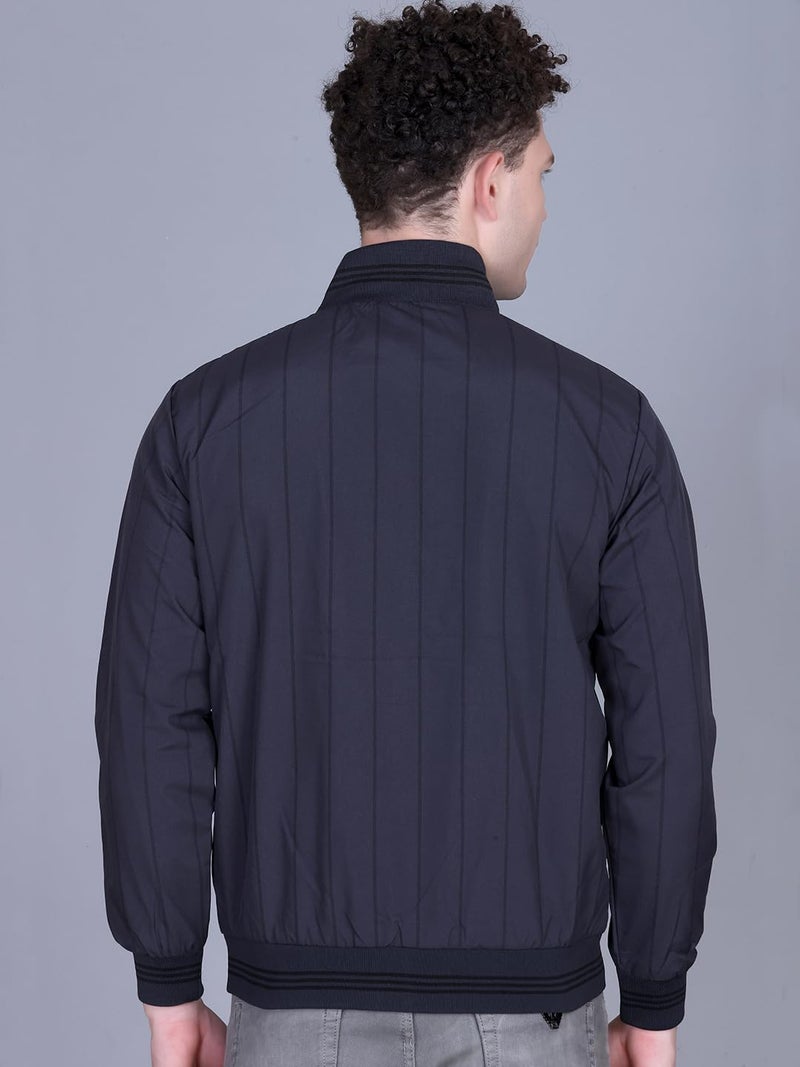 FYLTR Men's Jacket | Regular Fit | Stylish Winter Jacket with Zipper | Navy | XL - Image 5