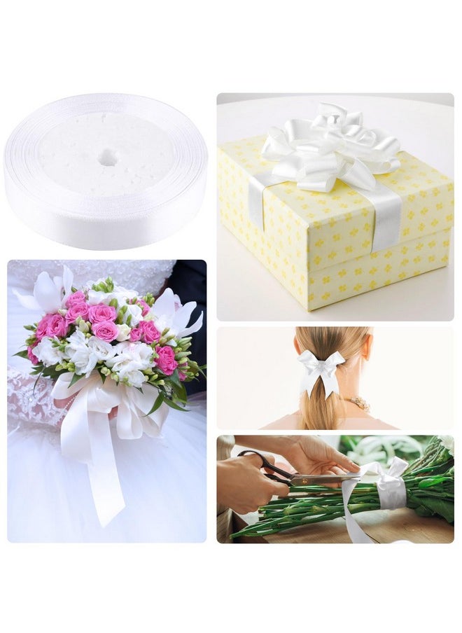 GLAMFIELDS - Floral Tape And Floral Wire,Floral Arrangement Kit With Green Flower Tape For Bouquets,Boutonniere Pin,White Ribbon, Wire Cutter For Bridal Bouquet Kit, Wreath Making Supplies - Image 1