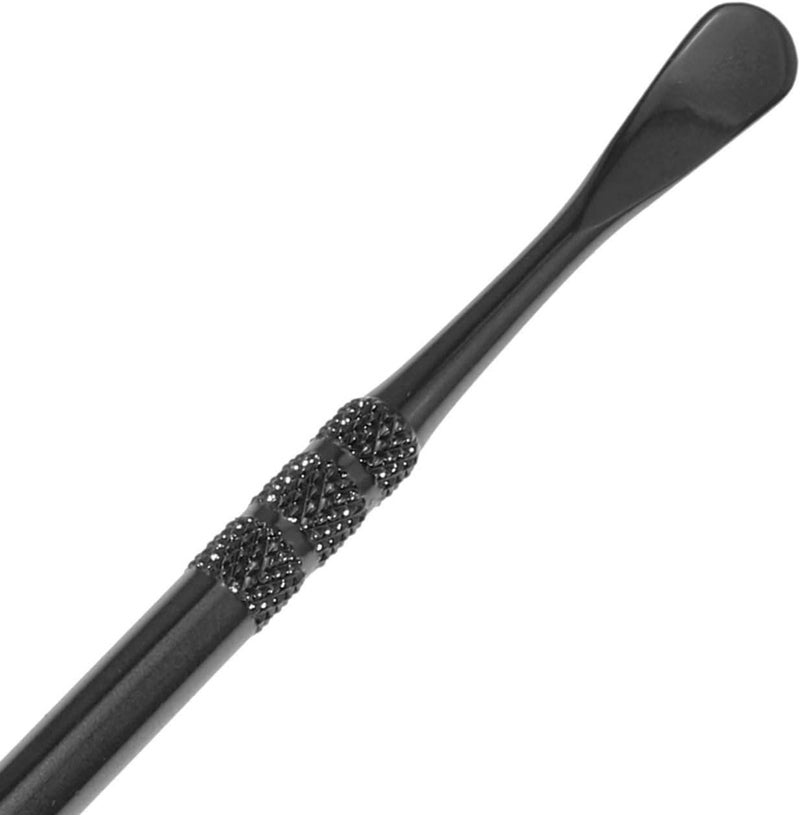 Maxmoral Engraving Tool Wax Carving Tool Set Stainless Steel Engraving Tool Sculpting Tool Spoon, Black - Image 2