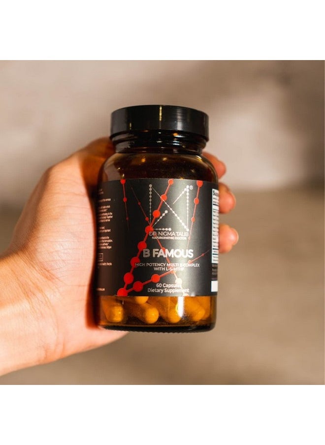 Dr. Nigma - B Famous High Potency Multi B Vitamin Complex With L 5 Mthf For Nervous System And Digestive Health And Glowing Skin 60 Capsules - Image 1