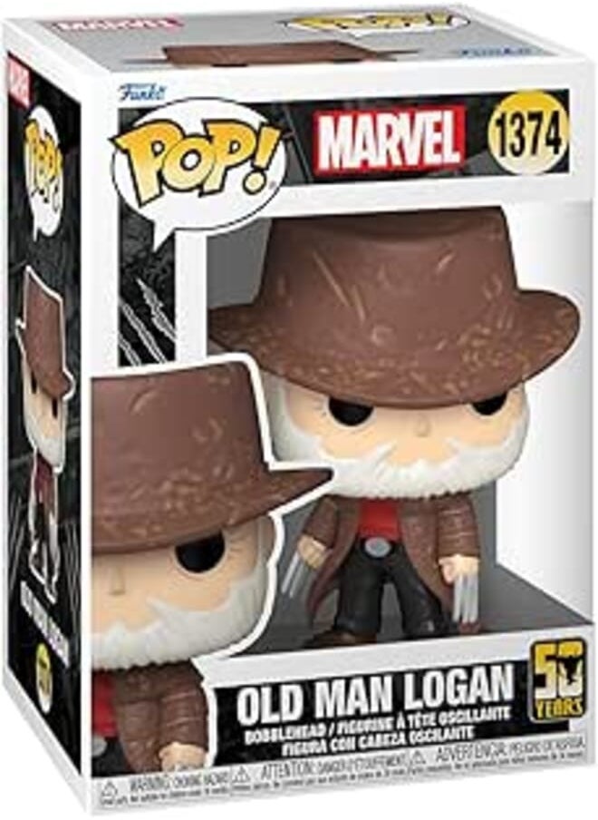 Funko Funko POP! Marvel: Wolverine 50th - Ultimate Old Man Logan - X-Men - Collectible Vinyl Figure - Gift Idea - Official Merchandise - Toys for Children and Adults - Comic Books Fans 