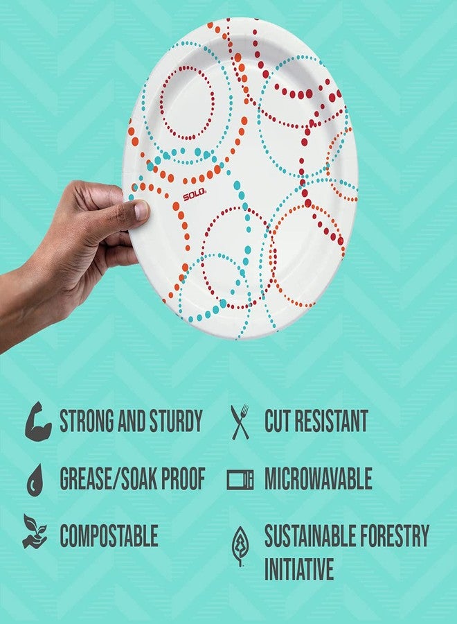 Solo ARD990-K1281 Any Day Paper Plates, 8.5 Inch, 360 Count - Image 2