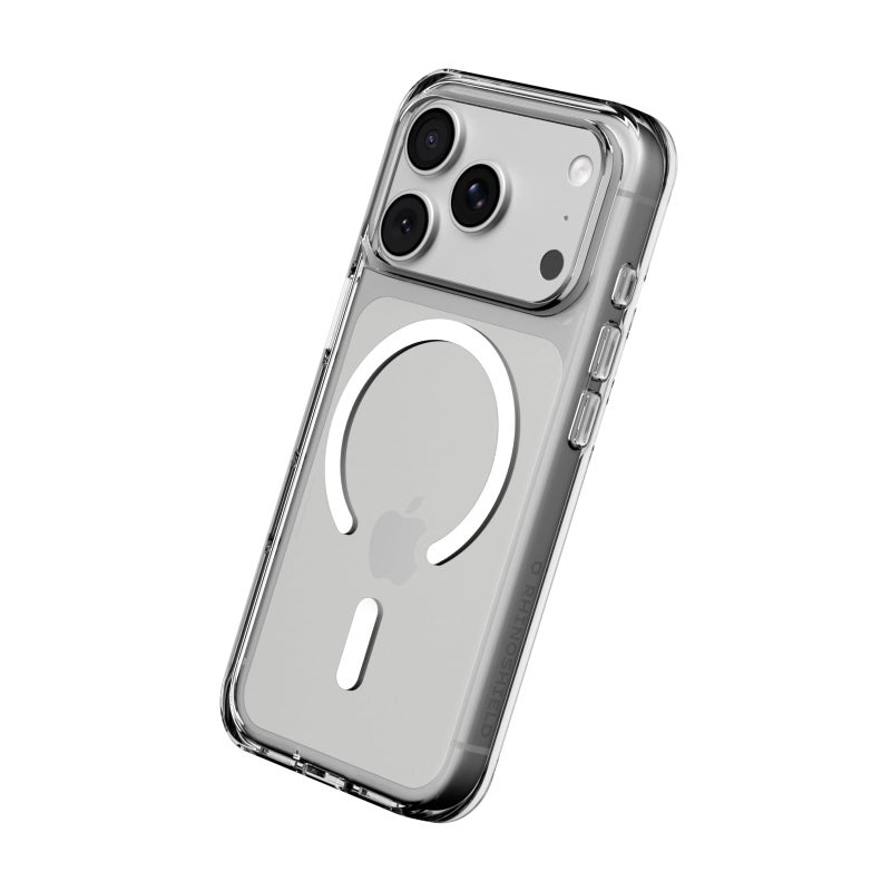 RhinoShield Phone Case Compatible with MagSafe for iPhone 17 Pro | Clear - Anti-Yellowing, High Transparency, Superior Magnetic, Shockproof with Military Grade Drop Protection - Transparent - Image 1
