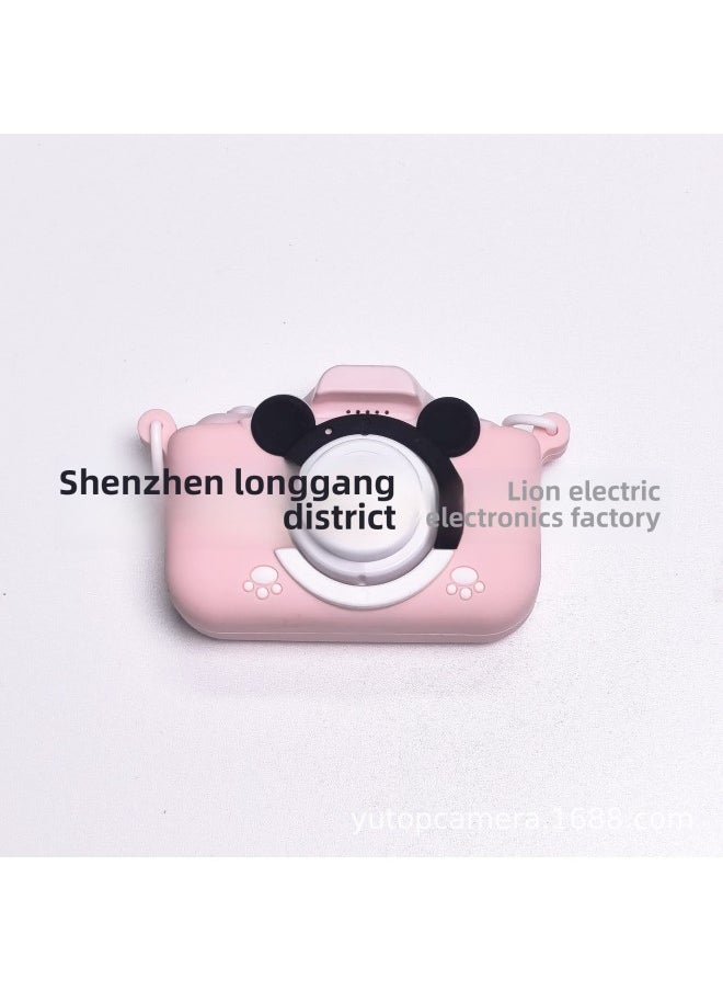 Generic X2 Digital Cartoon SLR Children's Camera High List Photography Dual Camera Children's Toy Camera With Dolphin Silicone Case-Body Color:Blue Dolphin Sun (without Camera)  - Image 2