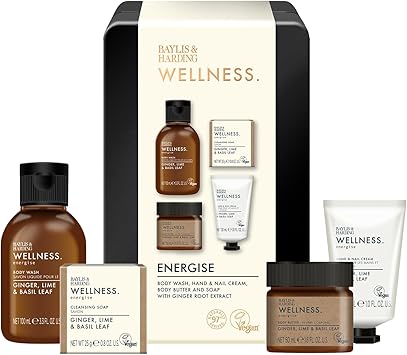 Baylis & Harding مجموعة هدايا بايليس هاردينغ الفاخرة للعناية بالصحة صديقة للنباتيين عبوة من 1 - Image 1