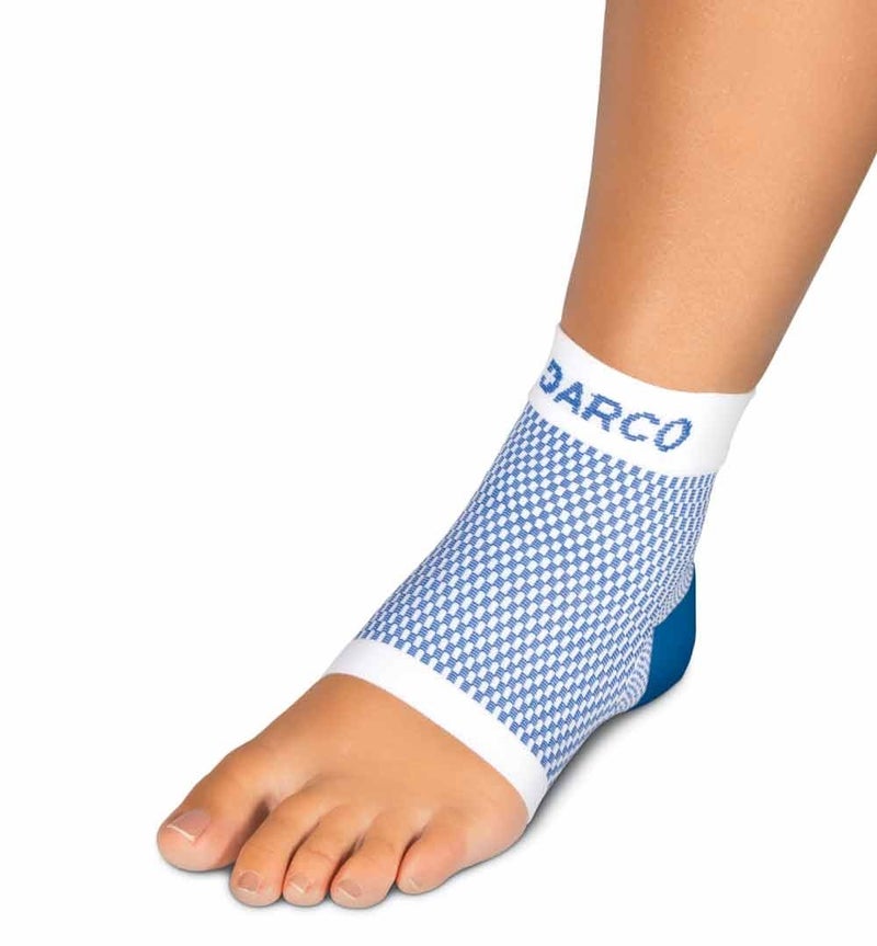 Darco FS6 DSC Plantar Fasciitis Sleeve Zoned Compression Sock, Size L (Men 10-13, Women 11+). - Image 4
