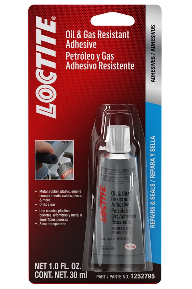 LOCTITE 1252795 Oil & Gas Resistant Adhesive Sealant for Automotive: High Performance, Multi-Purpose, Dries Clear, Anti-Freeze Resistant, Multi-Purpose | 30 ml Tube (PN: 1252795) - Image 4