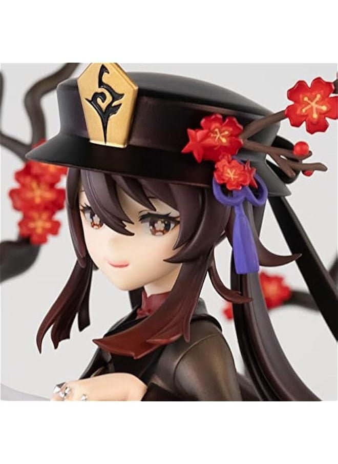 null - Hutao Figures Game Cartoon Hu tao Figure Statues Desk Decoration PVC Action Figurine Ornaments for Fans - Image 1