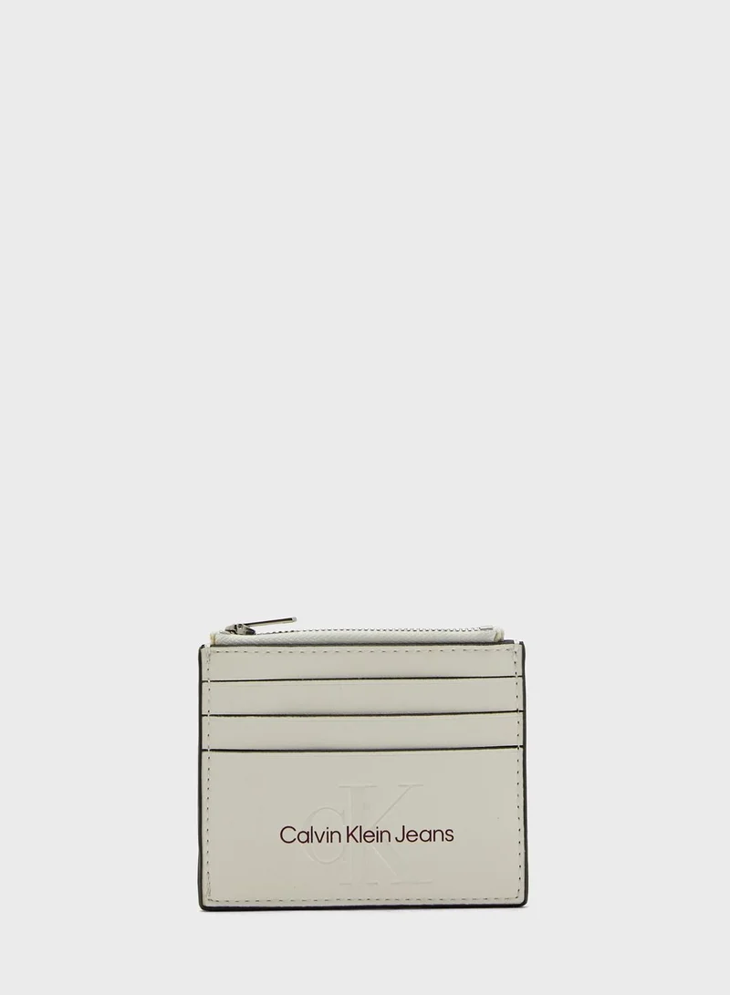 CALVIN KLEIN Monogram Detailed Wallet