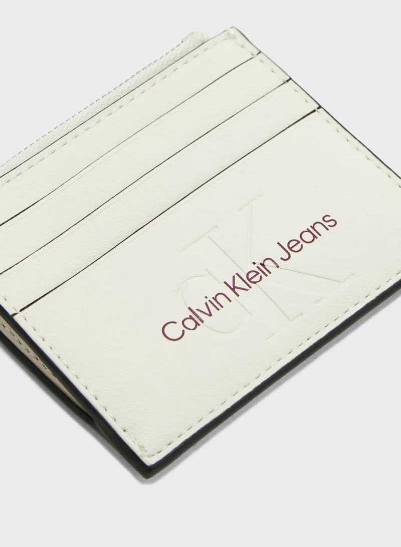 CALVIN KLEIN Monogram Detailed Wallet