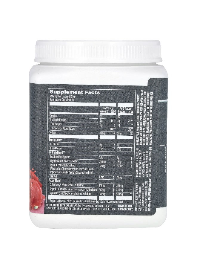 Sunwarrior Sunwarrior, Sport, Active Pre-Workout, Watermelon, 11.1 oz (315 g)  - Image 2