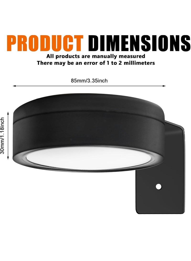 يو ام بي مجموعة من 3 مصابيح جدارية مغناطيسية قابلة لإعادة الشحن، إضاءة عرض فنية لاسلكية مع جهاز تحكم عن بعد، إضاءة LED قابلة للتعتيم مع مؤقت و3 أوضاع إضاءة لإطارات الصور، ديكور جدار المعرض، أعمال فنية بورتريه - Image 5