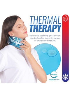AllSett Health Reusable Hot and Cold Gel Ice Packs for Injuries - Cold Compress, Ice Pack, Gel Ice Packs, Cold Pack, Gel Ice Pack, Cold Packs for Injuries - 7 Pack  - Image 2