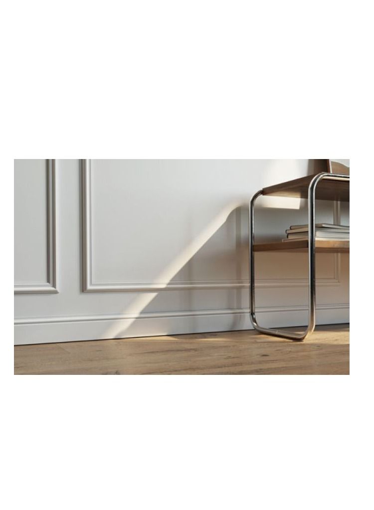 عالم نسيل نعلات من مادة البوليسترين PS Skirting Board - مقاس 10*1*240 سم - كرتون - Image 3