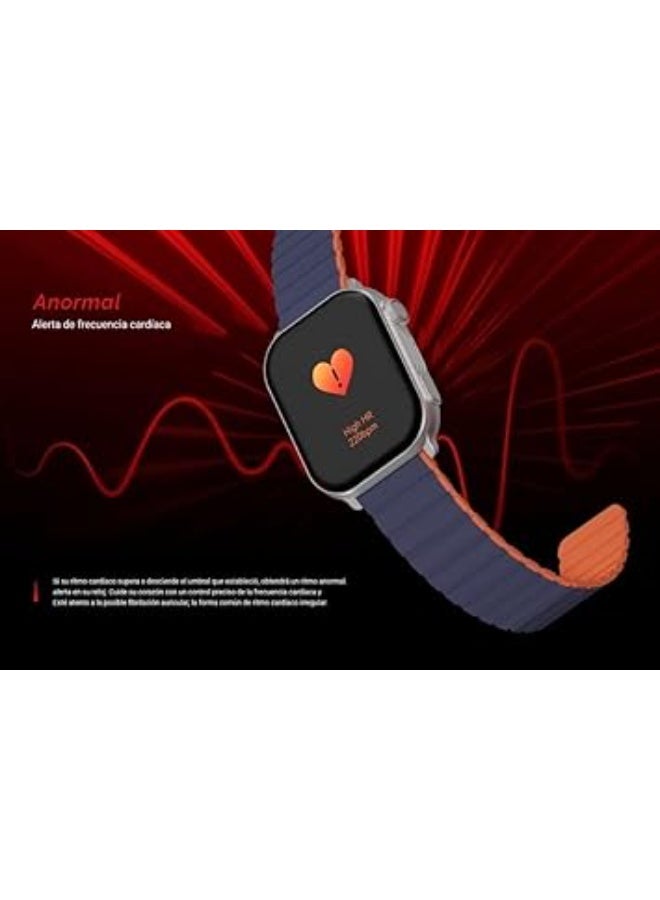 Kieslect Ks Pro Calling Smart Watch Silver - Image 3