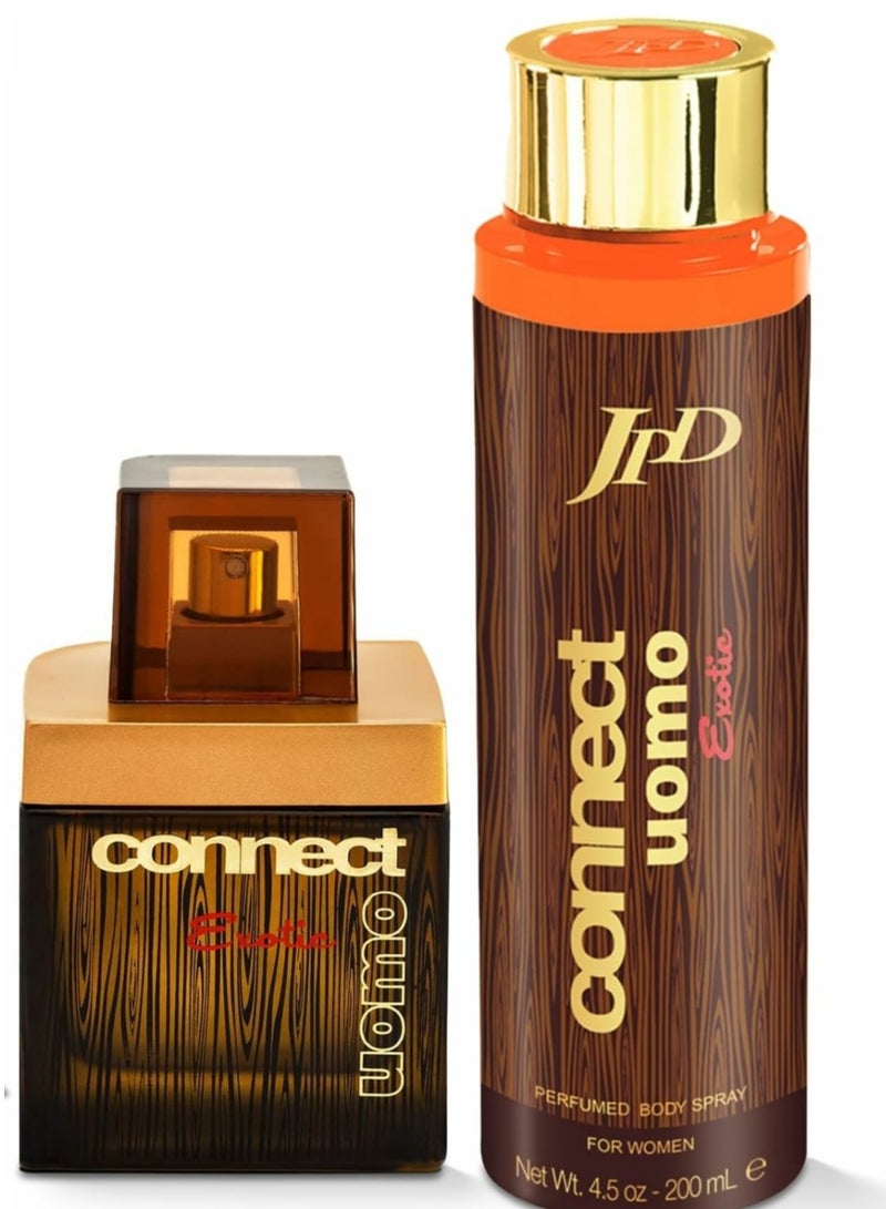 JPD Jean Paul Dupont EDT Scripture 100 ml + Deodorant Spray For Men 200 ml - Image 2