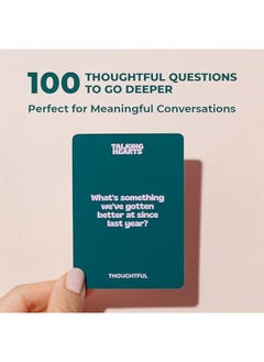 NIBEMINENT Conversation Cards - Couple Card Game for Date Nights & Travel Adventures  Great Valentine's Gift for Couples - 200 Questions & 2 Wild Cards - Dive into Deeper Bonds!  - Image 3