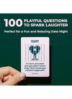 NIBEMINENT Conversation Cards - Couple Card Game for Date Nights & Travel Adventures  Great Valentine's Gift for Couples - 200 Questions & 2 Wild Cards - Dive into Deeper Bonds!  - Image 2