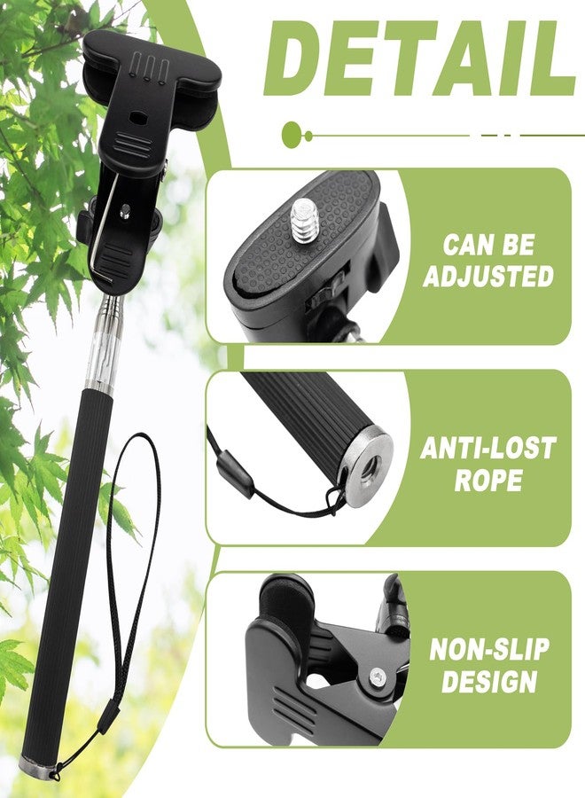 Niuohoy 2 Sets Handheld Adjustable Sign Holder 10.4-39.7’’ Stainless Steel Billboard for Sports Meetings Exhibition Welcome Leader Tour Guide Parade, No Signboard - Image 3