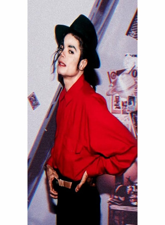 POSTER WALLAH Michael Jackson Poster for Home Office and Student Room Wall | Aesthetic Poster | Wall Decor MCHLJCKSN04 (18X12 inch) - Image 1