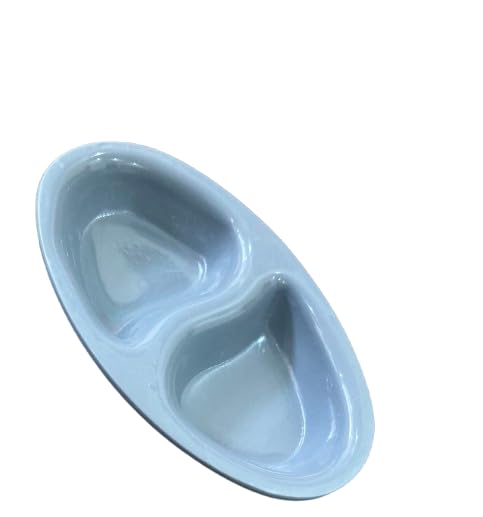 Neena Crockeries Neena Crockeries Twin Shape Chutney Bowl 30 MLSet of 4pc Grey 