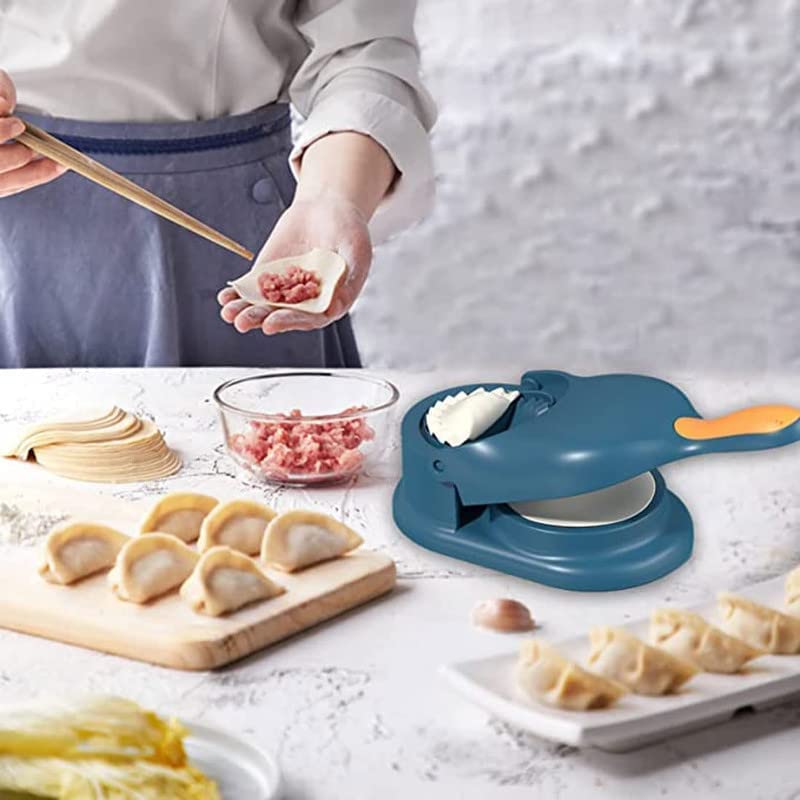 Swami Enterprise 2 in 1 Dumpling Momos Maker2 in 1 Puri Momos Maker All in 1 Momos Maker Puri Maker Momo Maker 2 in 1 Dumpling Maker Mould Puri Maker Mould Momos Mould - Image 4