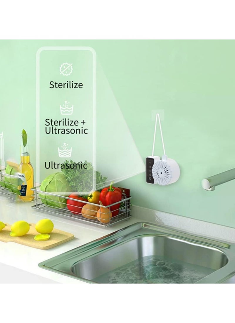 Generic - Fruit Vegetable Washing Machine Food Purifier Ultrasonic Remove Residues Cleaner Multifunctional Disinfection - Image 1