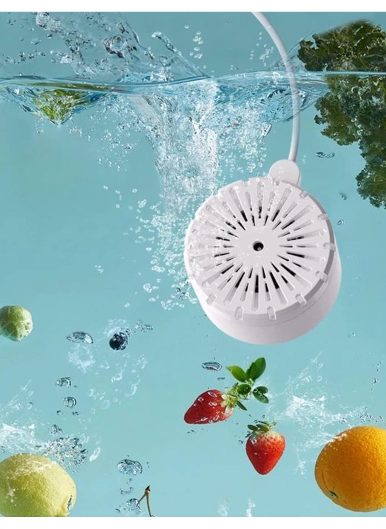 Generic - Fruit Vegetable Washing Machine Food Purifier Ultrasonic Remove Residues Cleaner Multifunctional Disinfection - Image 1