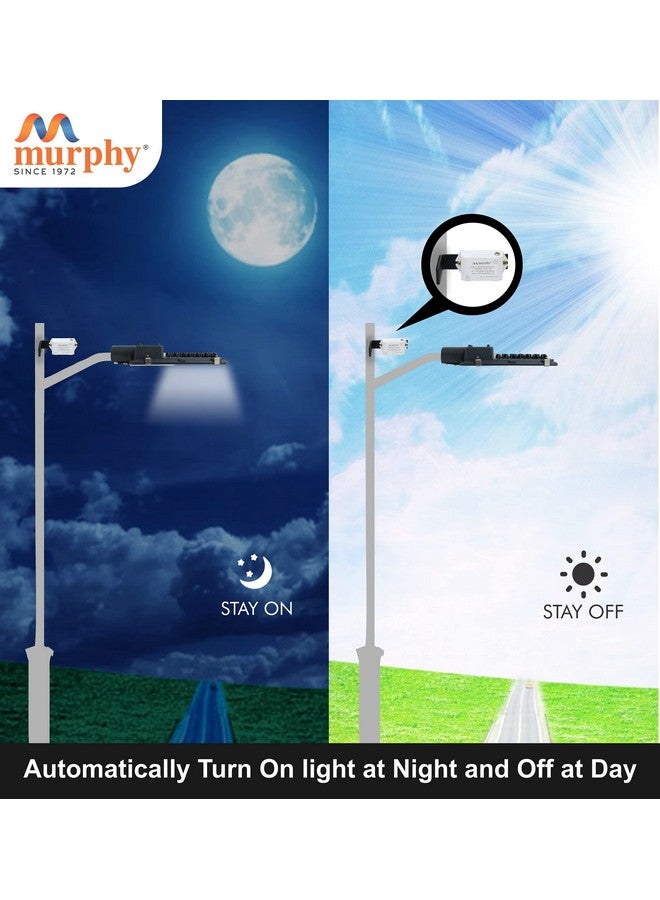 Murphy Waterproof 220 V Auto Day/Night ON/Off Photocell, LDR Sensor Switch for Lighting : Pack of 3 - Image 2