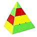 CuberSpeed QY Toys 4x4 Pyramid stickerless Magic Cube Triangle Master Pyramid Speed Cube - Image 2