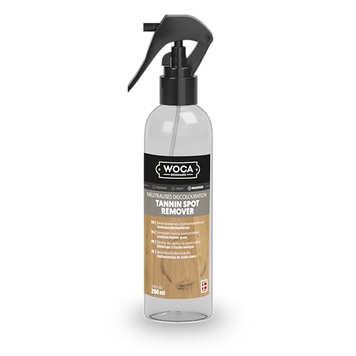 WOCA Denmark Tannin Spot Remover - Removes Black Stains and Rings On Wood Furniture, Wood Cabinets, Wood Floors and Millwork - 9oz - Image 1