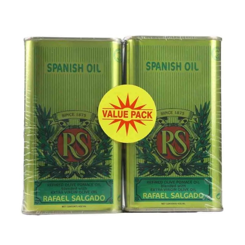 Rafael Salgado, RS Spanish Oil, Extra Virgin Olive Oil, Cooking Oil- 400ml - Image 1