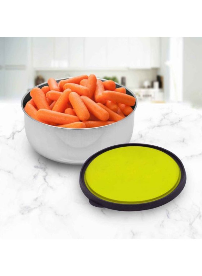 Top Pick Steel Air Tight Storage Bowl W/ Lid -18Cm 