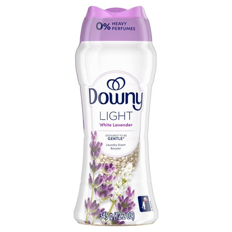 Downy Light Laundry Scent Booster Beads, White Lavender Scent, 12.2 OZ, In-wash fabric beads designed to be gentle with a light boost of scent, No Heavy Perfumes - Image 1