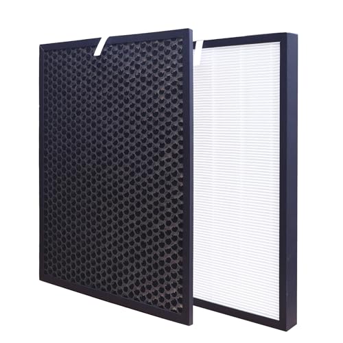 LRFDRESS EP-A6000 Air Purifier filter Replacement Compatible with Hitachi EP-A6000 EP-A7000 EP-A8000 EP-M7200C air purifier Filter and Activated Carbon Filters replacement accessories - Image 1