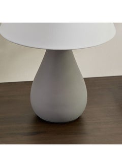 Home Box Marbella Ceramic Table Lamp with Fabric Shade 28.5 cm  - Image 4