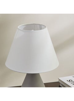 Home Box Marbella Ceramic Table Lamp with Fabric Shade 28.5 cm  - Image 3