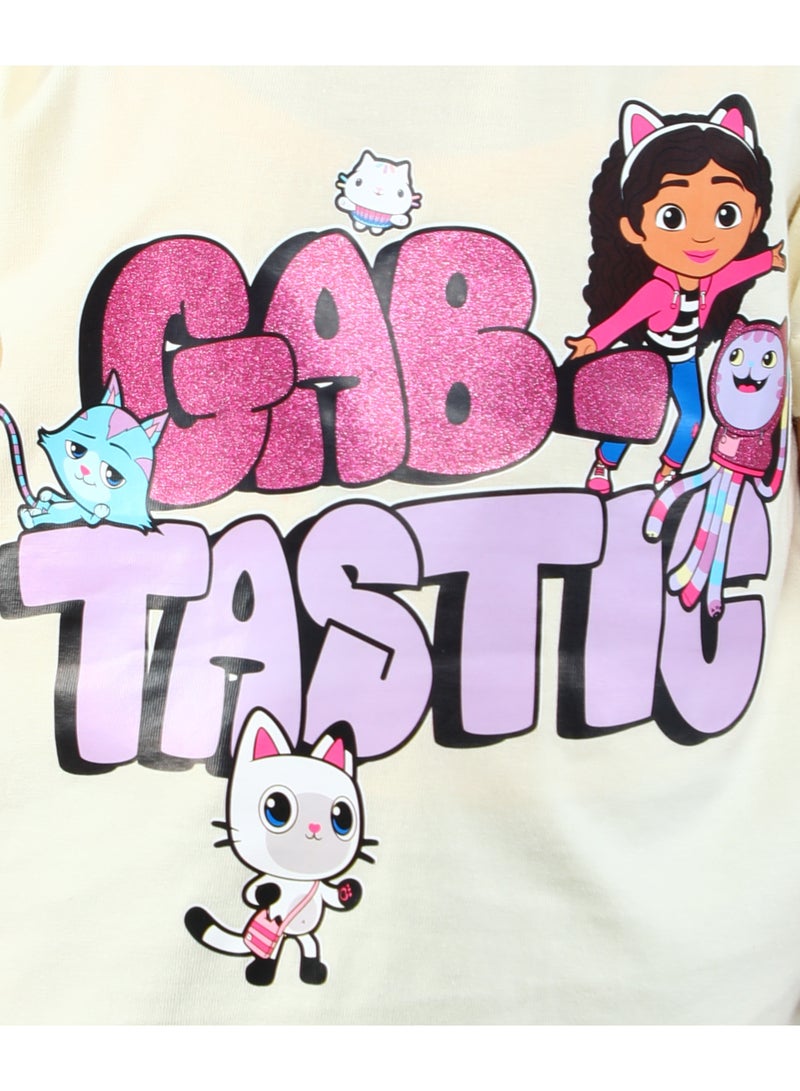 غابيز دول هاوس بيت الدمية غابي - تي شيرت للبنات - Image 5