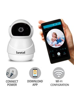 Beetel Beetel (Airtel) 360° Smart Home Security Camera, Full HD Picture 1080p, Infrared Night Vision, 360° Panorama View, 2 Way Talk Back, Motion Detection, Cloud Storage or SD Card, Access Anywhere on App  - Image 4
