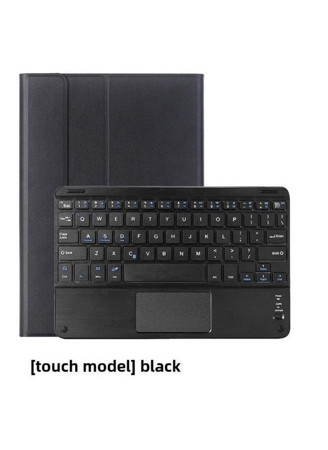 Generic For Lenovo Small Pad Protective Case Pro2022 Tablet 10.6 Bluetooth Keyboard Touch M10plus Leather Case-Color:Elegant Black + (Touch)-Product Type:Lenovo Tab M10 X505F/X605F  - Image 1