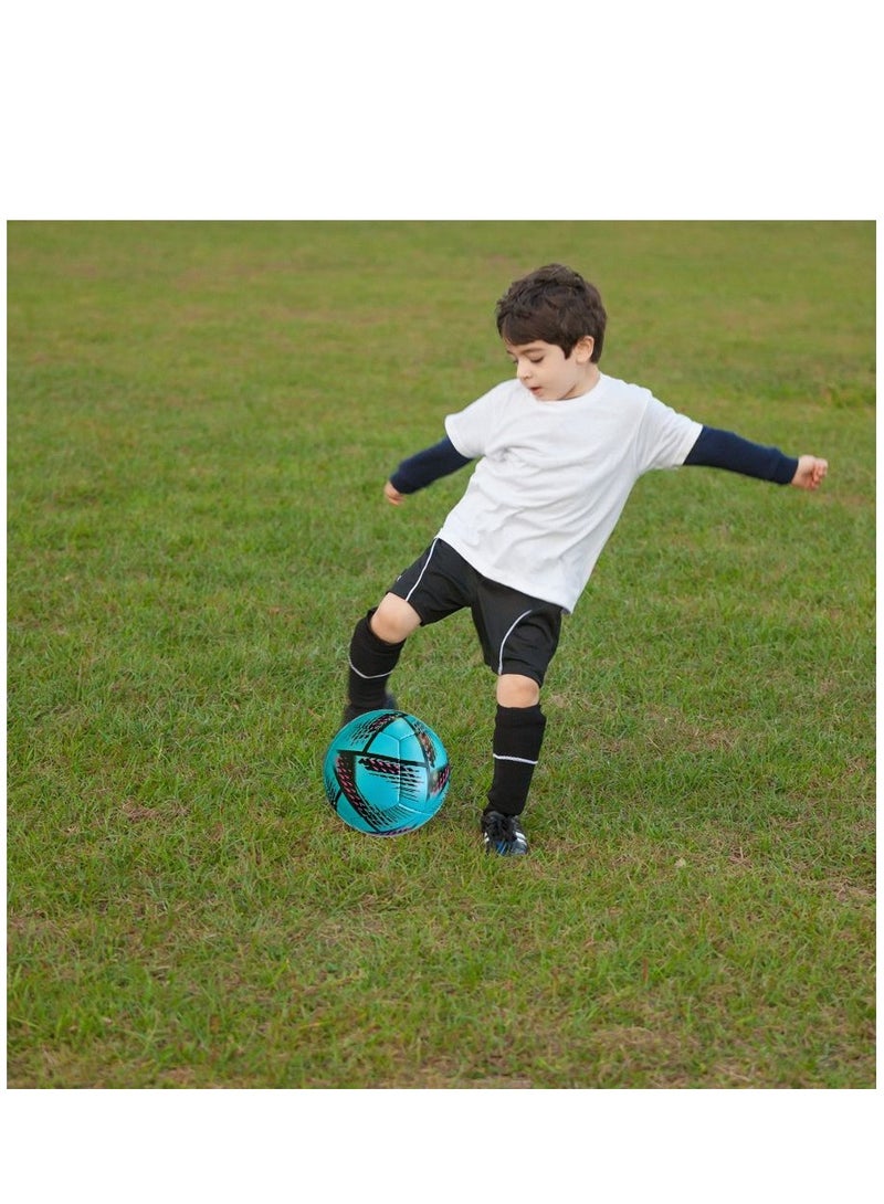 ALLKING Mini Football for Kids Suited for The Grass Fields |Practice Ball | Soccer Ball | Size - 3| 14 Cm/ 5.5 Inches  - Image 4
