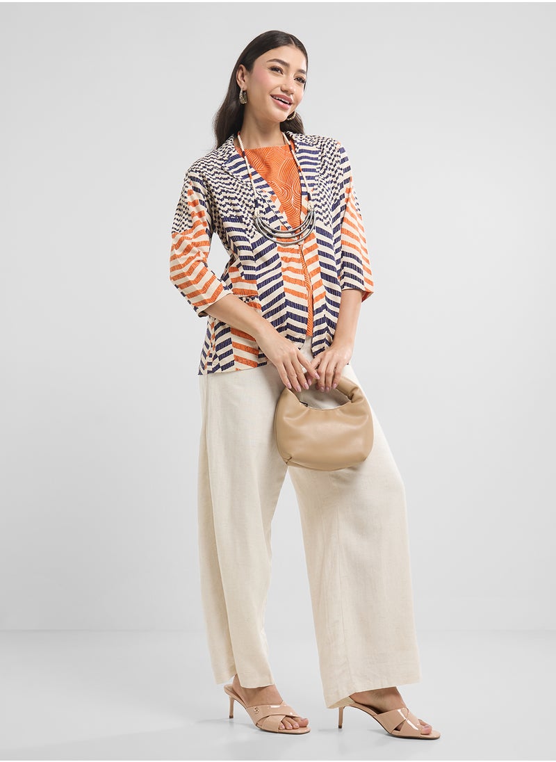 Biba - Printed Jacket With Inner - Image 1