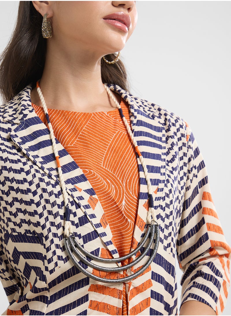 Biba - Printed Jacket With Inner - Image 1