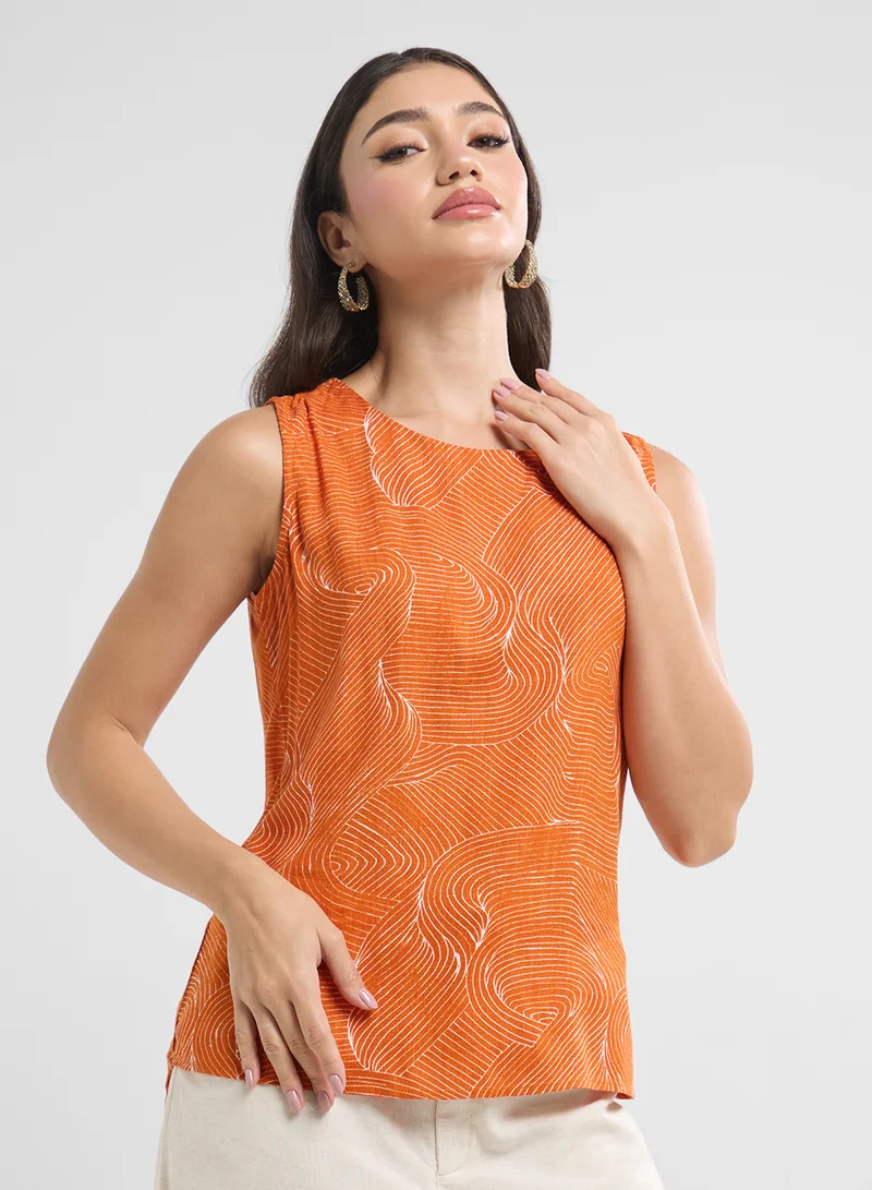 Biba Printed Jacket With Inner