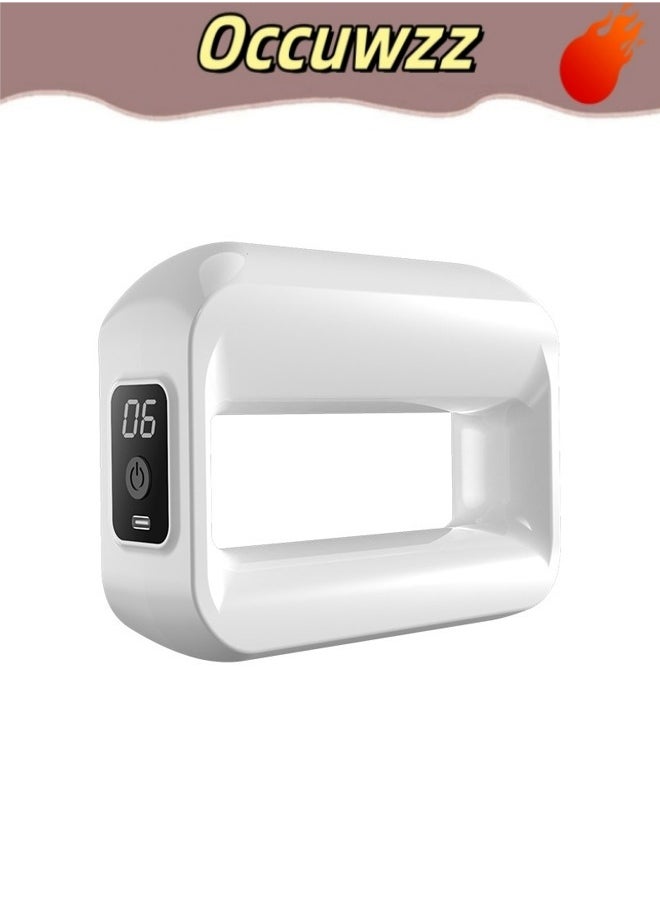 Occuwzz - Cordless Handheld Percussion Massager Ring for Muscle Pain Relief with 6 Percussion Frequencies and 3 Speed ​​Modes - Image 1