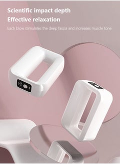 Occuwzz Cordless Handheld Percussion Massager Ring for Muscle Pain Relief with 6 Percussion Frequencies and 3 Speed ​​Modes  - Image 5