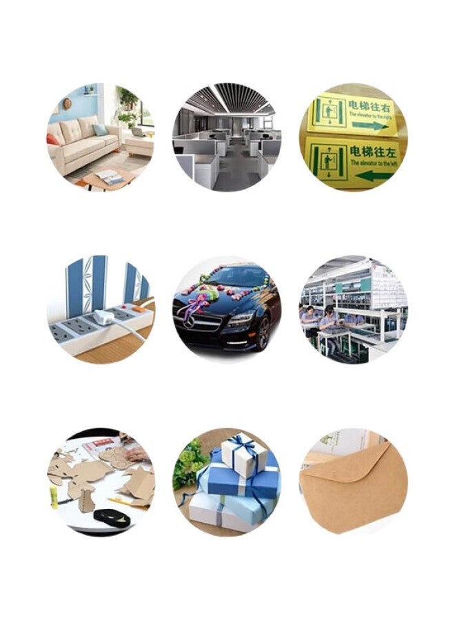 3M 3M Double-Sided Tape, Thin And Strong, Removable, No Residue, For Spring Festival Couplets, 15Mm Wide, 50M Long, 0.15Mm Thick, 9080A - Image 3