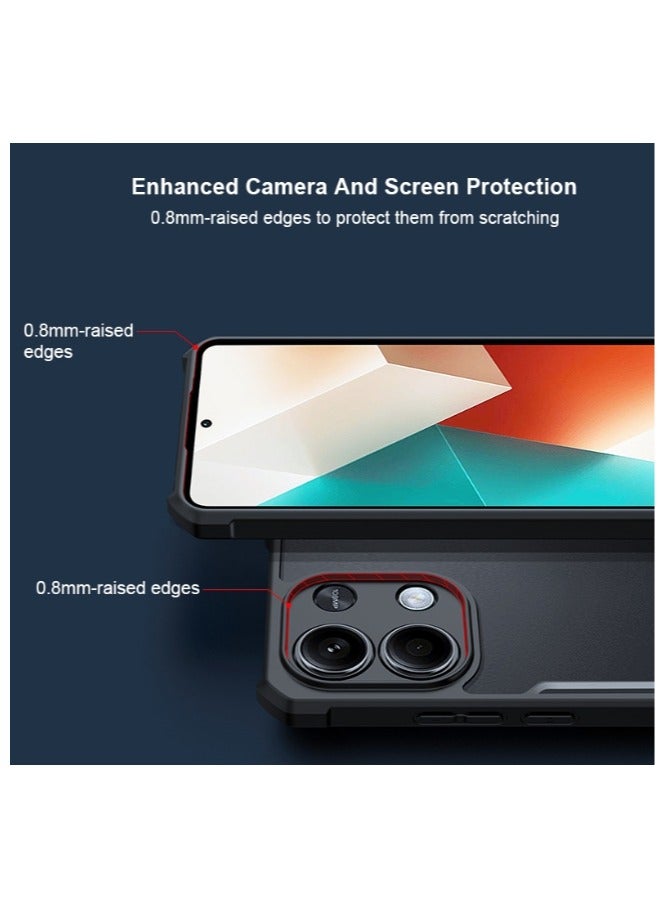 موتورولا حافة 50 5G حالة الهاتف المحمول ، رقيقة جدا وخفيفة الوزن ، لينة تبو الوفير ، الاكريليك شفافة الغطاء الخلفي موتورولا حافة 50 5G - Image 2