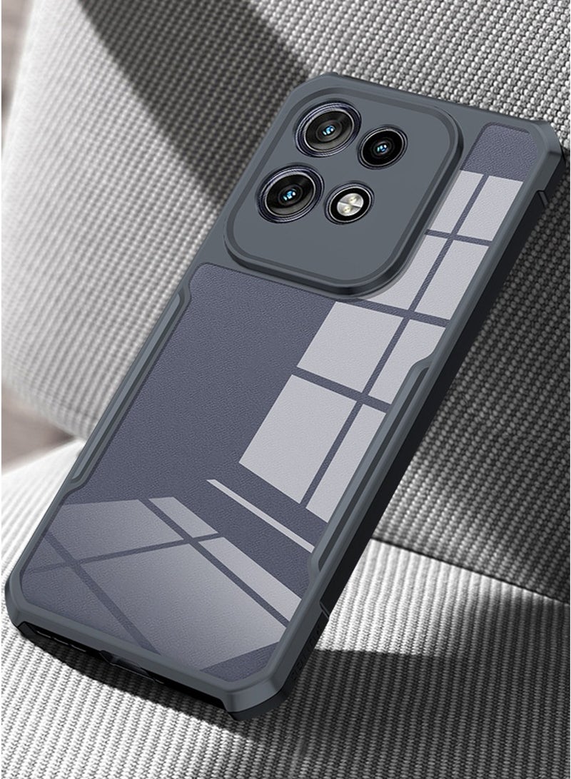 موتورولا حافة 50 5G حالة الهاتف المحمول ، رقيقة جدا وخفيفة الوزن ، لينة تبو الوفير ، الاكريليك شفافة الغطاء الخلفي موتورولا حافة 50 5G - Image 5